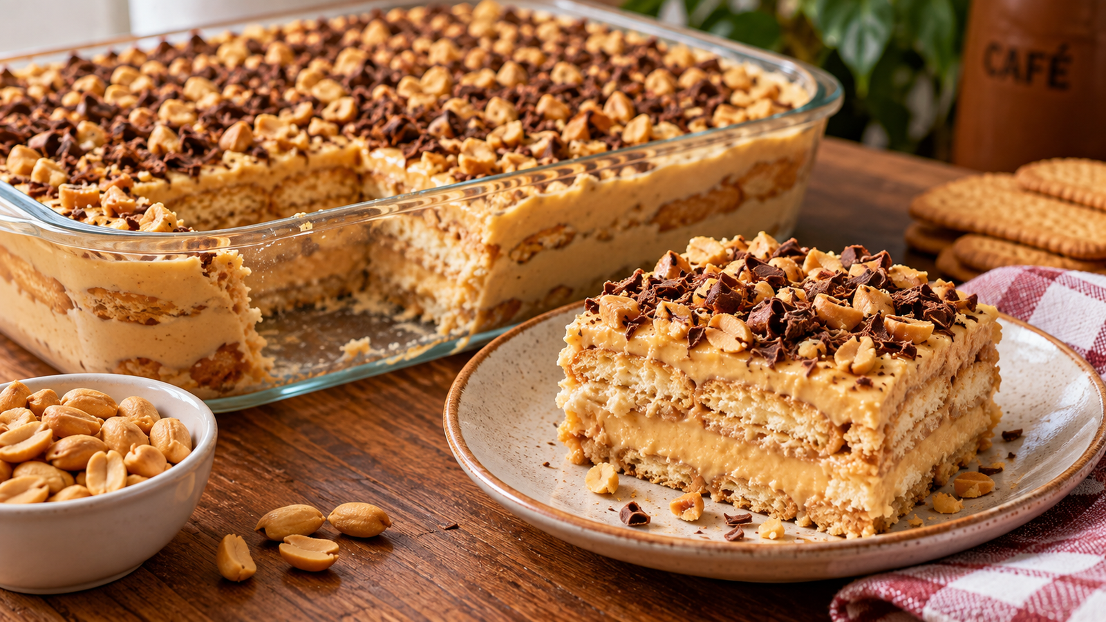 Pav&ecirc; de Amendoim Cremoso: Receita Caseira F&aacute;cil que Derrete na Boca